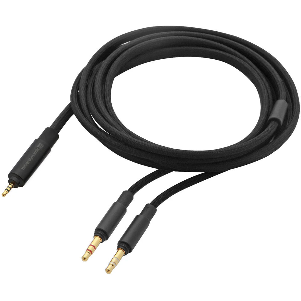 Beyerdynamic Cable Estéreo Doble Lado 4-Pin 2.5mm a 2 x 3.5mm con Mecanismo de Bloqueo, 4