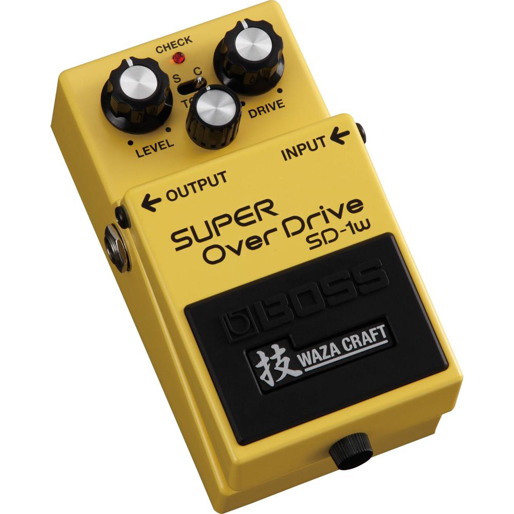 BOSS Pedal de Guitarra SD-1W Super Overdrive Waza Craft - Circuito Analógico Revisado, Mo