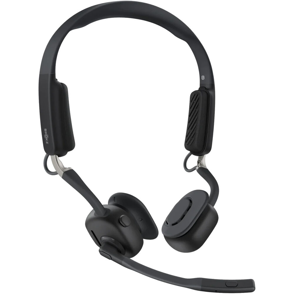 SHOKZ OpenMeet Auriculares Inalámbricos de Conducción Ósea con Adaptador USB-C