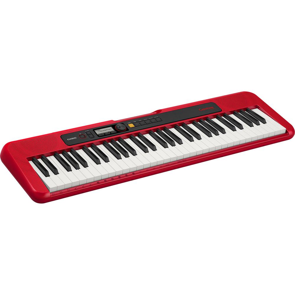Casio Teclado Portátil CT-S200 61 Teclas, 400 Sonidos, 77 Estilos de Acompañamiento, Mod