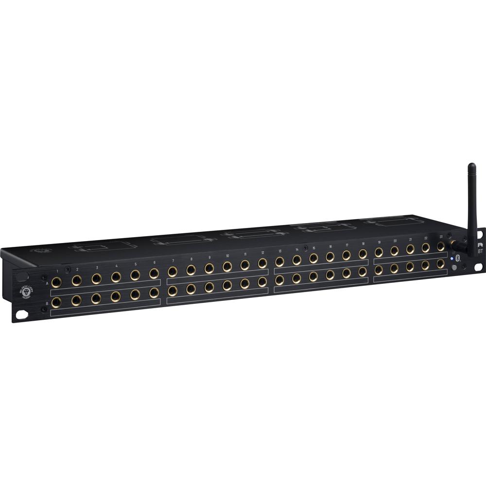 Black Lion Audio PBR TRS-BT Patchbay 46-Puntos TRS con Conectividad Bluetooth, 94 Conector