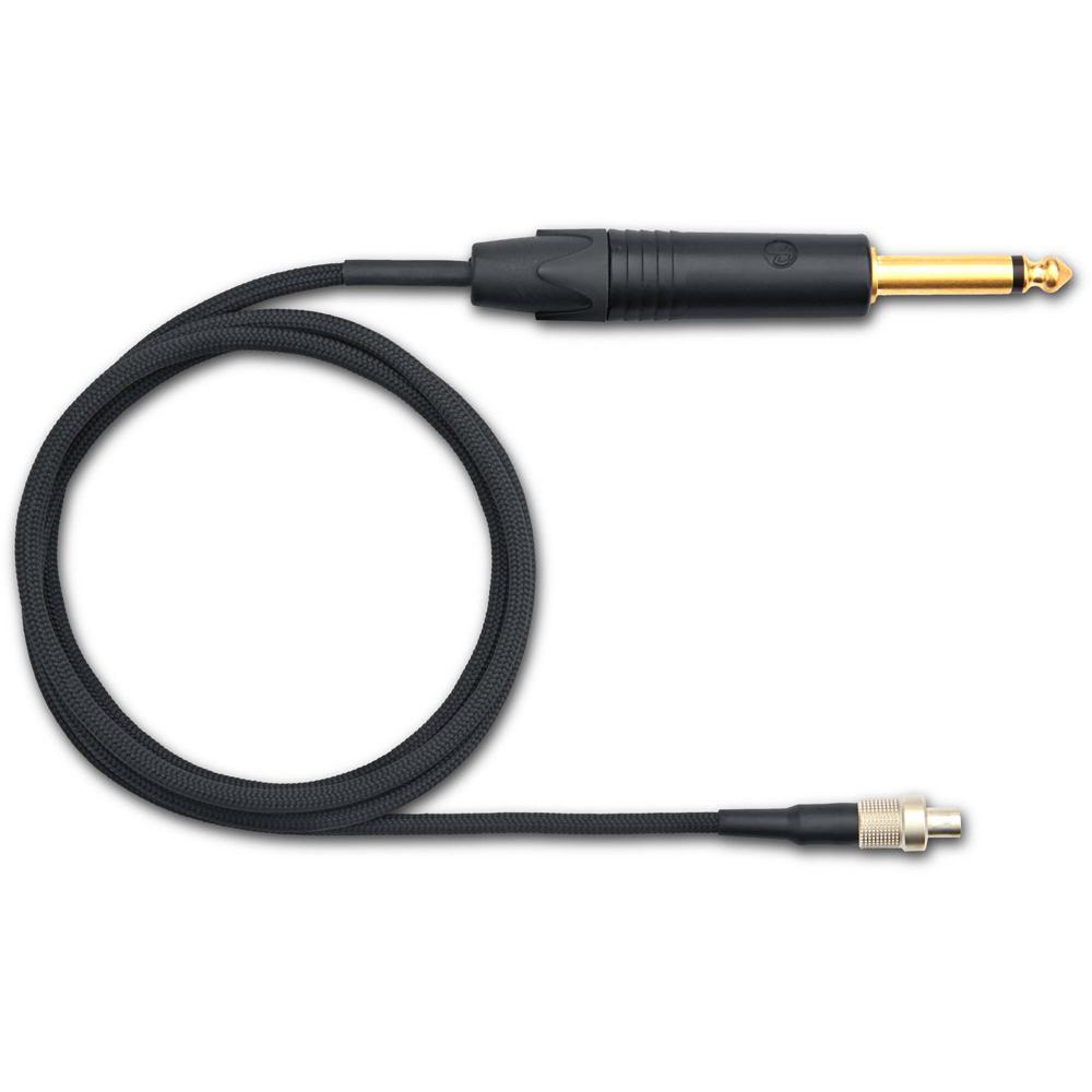 Shure WA308 Cable Instrumental 2.9' con Conector LEMO 3-Pin y Jack 1/4"" TS para Transmisor