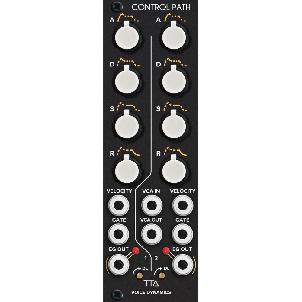 Tiptop Control Path Módulo de Dinámica de Voz Eurorack 8 HP - Dos Envelopes Analógicos