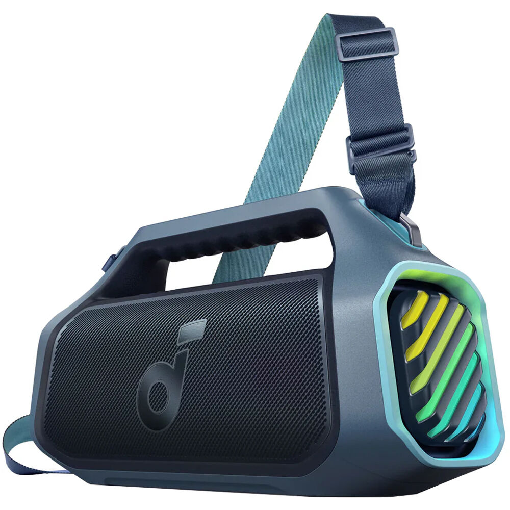 Soundcore Boom 2 Plus Altavoz Bluetooth Inalámbrico para Exterior 100W, Resistente al Agu
