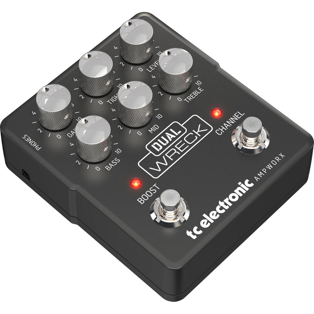 TC Electronic Pedal de Guitarra Dual Wreck Preamp - Emulación de Mesa/Boogie Dual Rectifi
