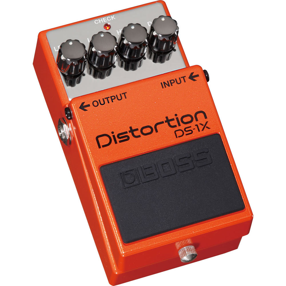 BOSS Pedal de Distorsión DS-1X con Procesamiento Multi-Dimensional (MDP) y Controles de N