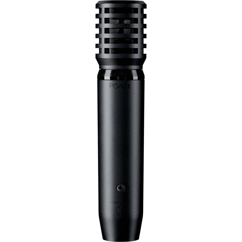 Shure Micrófono de Condensador Cardioide PGA81-XLR con Cable de 15'