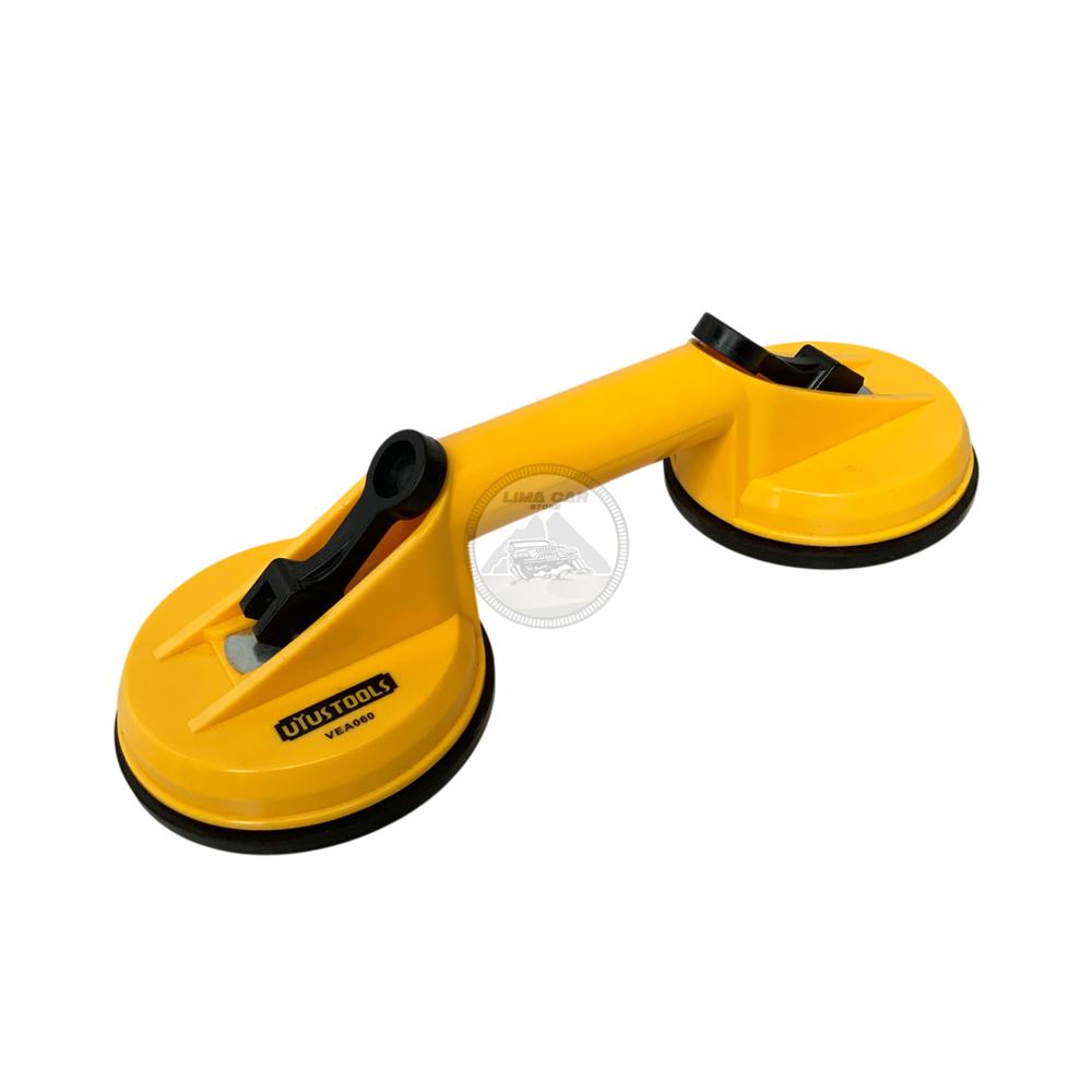 Ventosa Doble 115 mm para cargar vidrio pisos hasta 60kg ABS