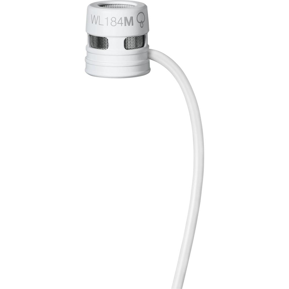 Shure WL184m Micrófono Lavalier Supercardioide de Bajo Perfil con Conector LEMO de 3 Pine