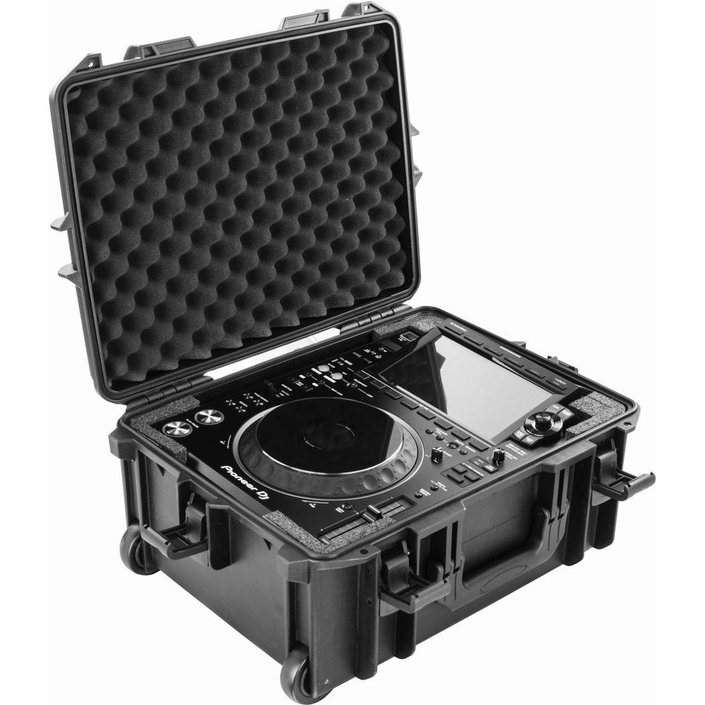 Odyssey Trolley Case Vulcan Series para Pioneer DJ CDJ-3000 - Impermeable y a Prueba de Po