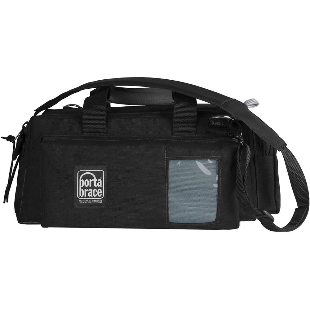 PortaBrace Carry Case para Camcorder Panasonic HC-X2000, Color Negro, con Asa y Correa de
