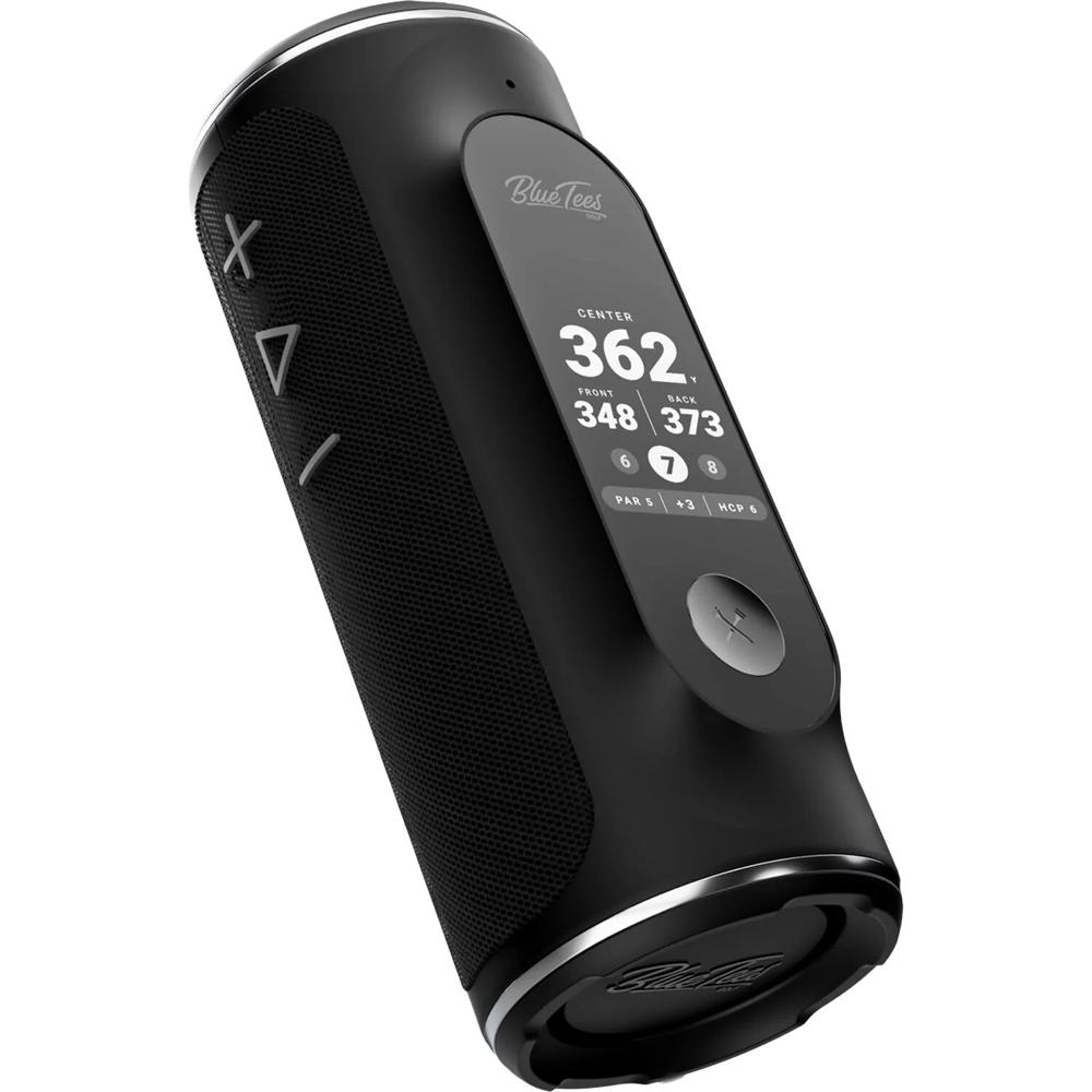 Blue Tees Golf Player+ Altavoz GPS Inalámbrico para Golf - Pantalla Táctil Monocromátic