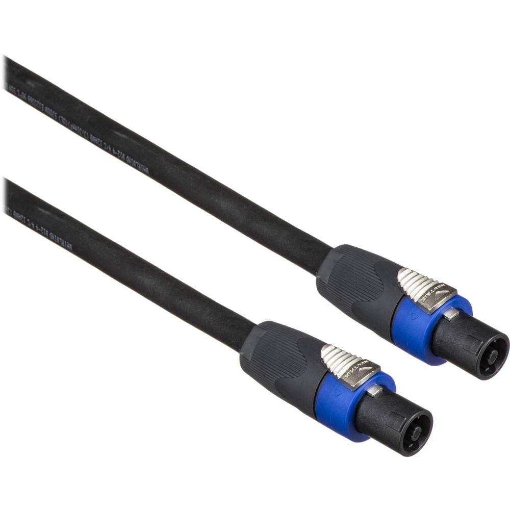 Whirlwind Cable de Altavoz 4 Conductores Speakon a Speakon 12 AWG 50'