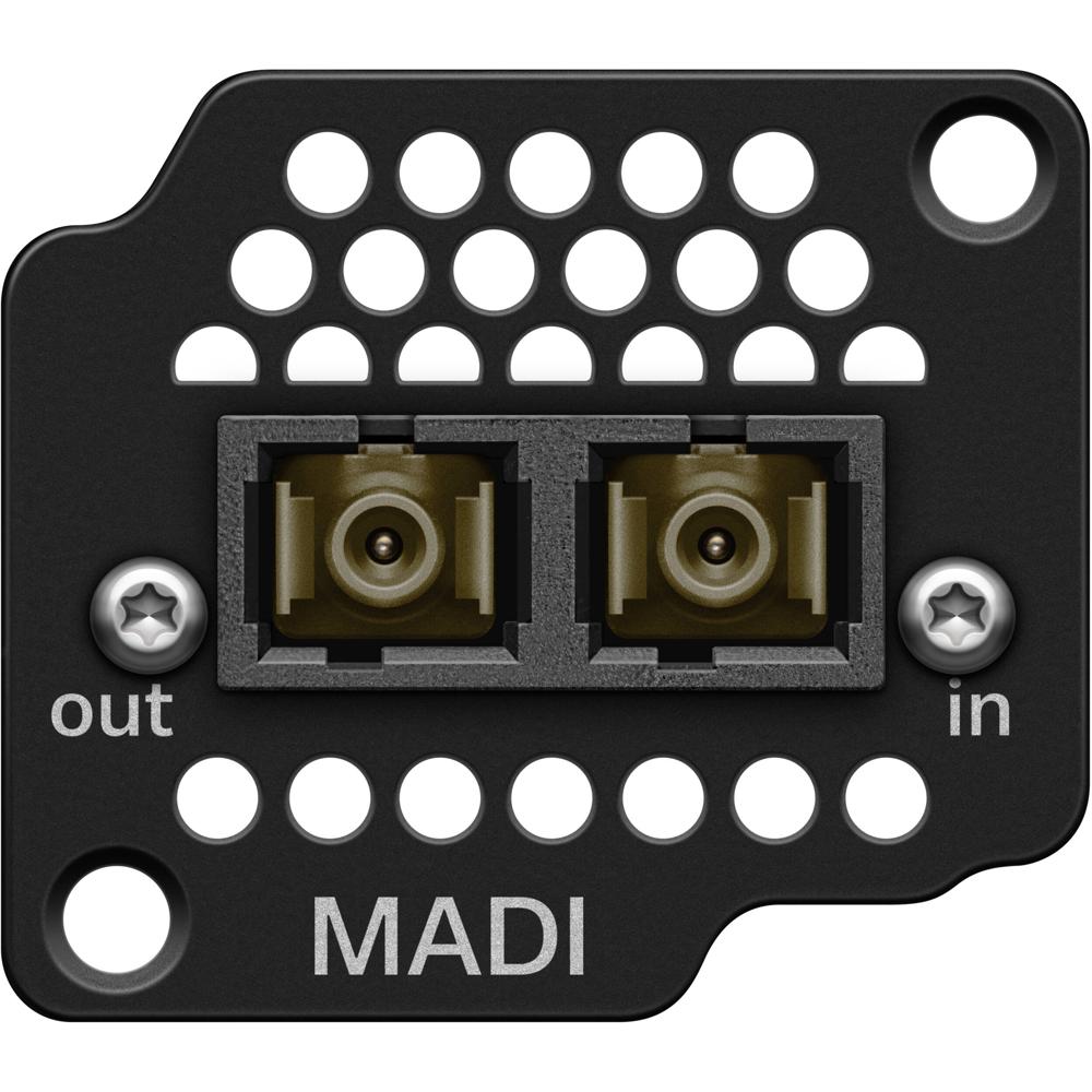 Sennheiser Spectera MADI Card OM - Tarjeta de audio MADI con 2 conectores ópticos redunda