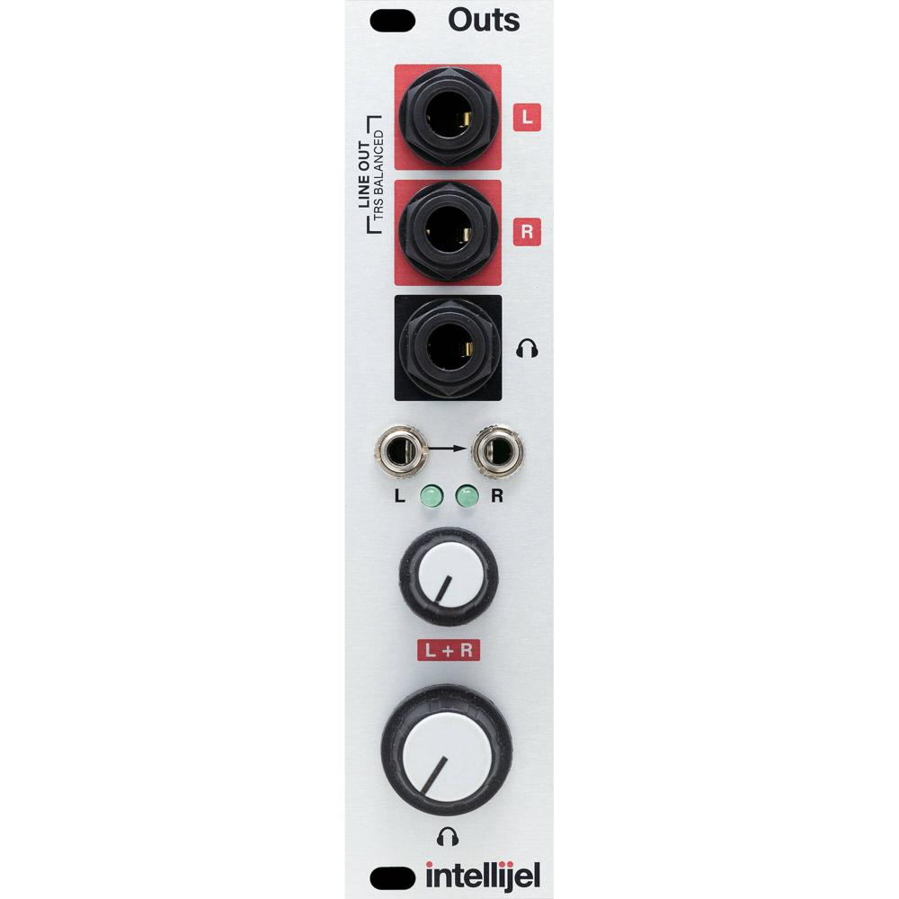 Intellijel Outs Módulo Eurorack de Salida Estéreo Balanceada y Auriculares (6 HP) - Cone
