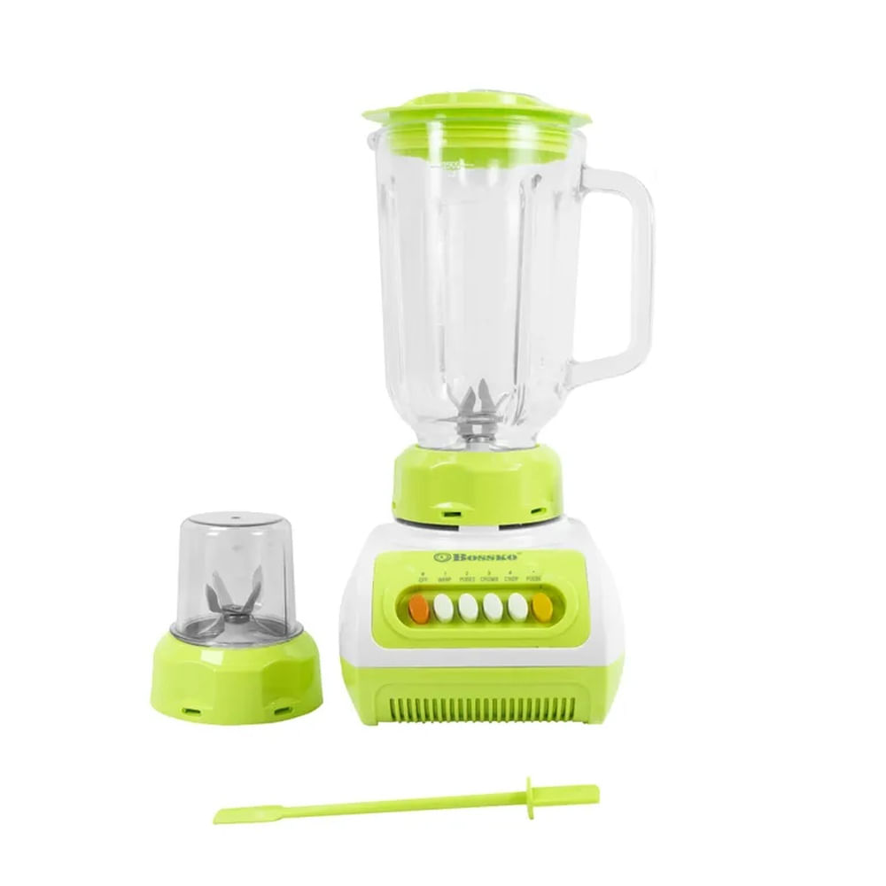 Licuadora con Molinillo Bossko BK-518P-V 1.5L 400W Verde