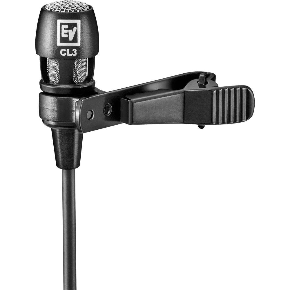 Electro-Voice Micrófono Lavalier Cardioide RE3-ACC-CL3 con Conector TA4F