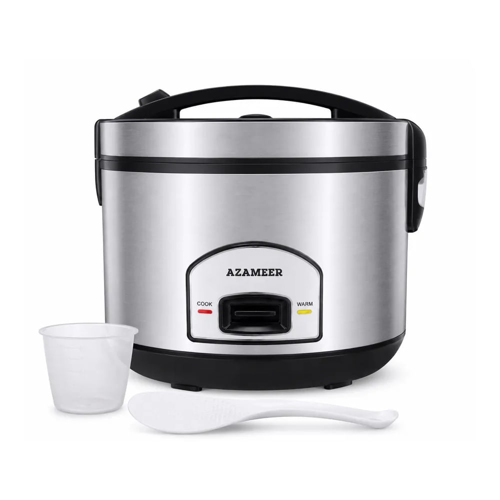 Olla Arrocera Eléctrica Azameer 2.2L 900W Acero Inoxidable