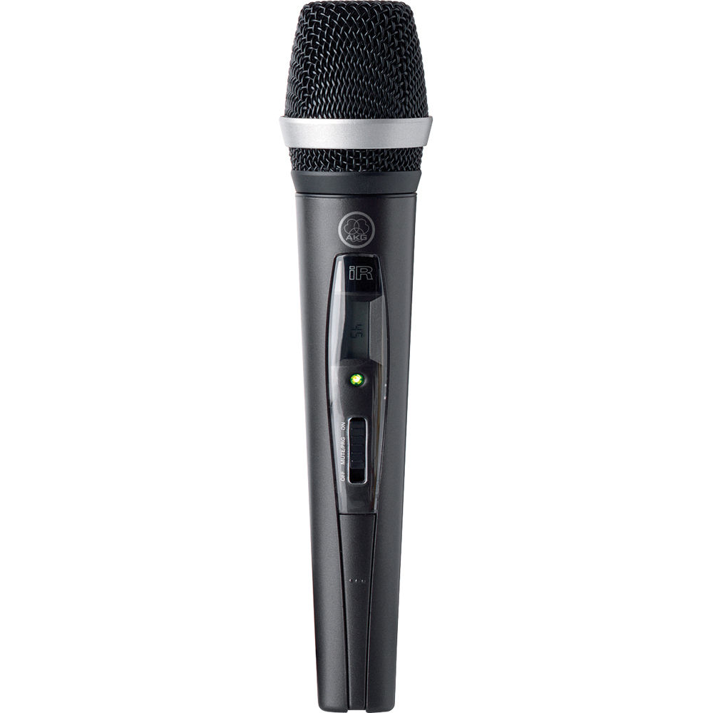 AKG HT 470 Micrófono Inalámbrico de Mano D5 Dynamic, 50mW, 14 Horas de Batería