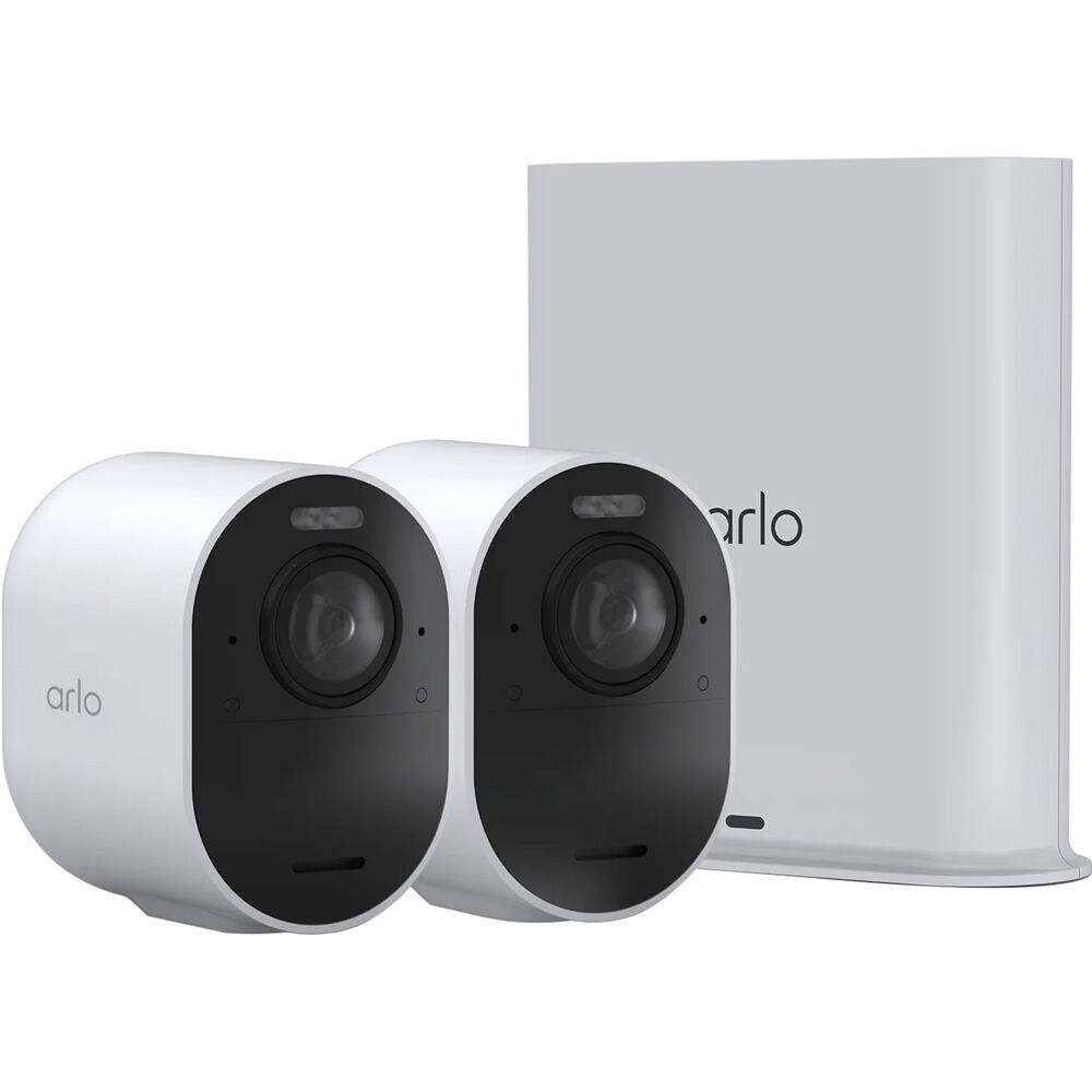 Arlo Ultra 3 Cámara Exterior UHD 4K con Visión Nocturna (2-Pack) - Conectividad Wi-Fi Do