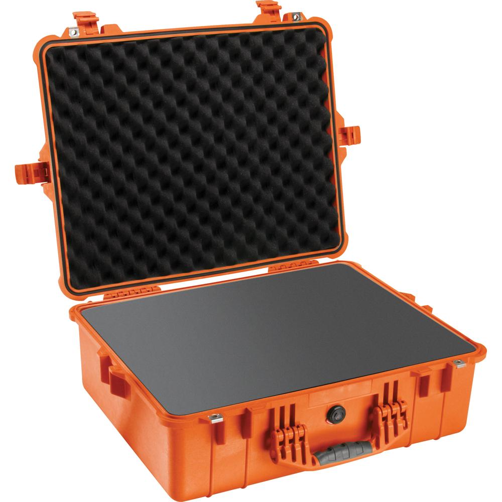 Pelican Estuche 1600 con Espuma (Naranja) - Imperm