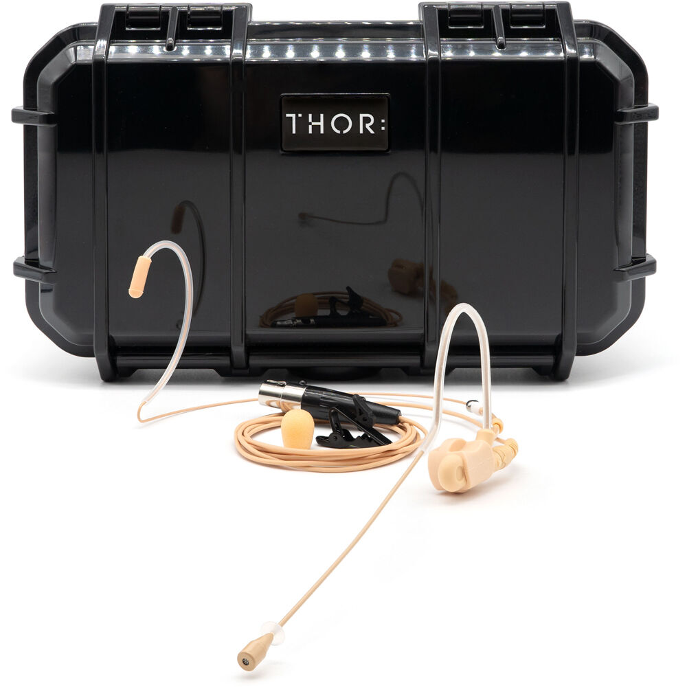 THOR Micrófono de Cabeza Omnidireccional Hammer SE-9 con Boom de 90mm y Conector 3.5mm de