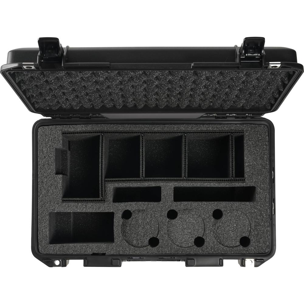 Pelican 1535 Air Carry-On Case - Divisores TrekPak y Espuma, Resistente al Agua, Negro