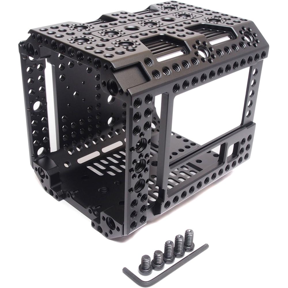 XLCS Designs Cage Hollow Point para PYXIS 6K - Aluminio, Montaje Canon EF, ARRI PL, Leica