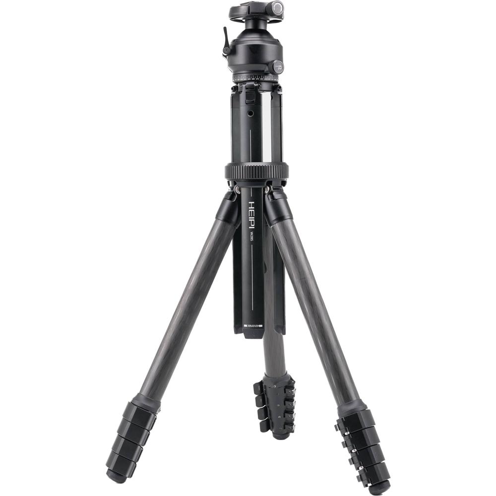 Heipi Tripode W28S-S 3-en-1 de Fibra de Carbono con Cabezal de Bola KF50-S