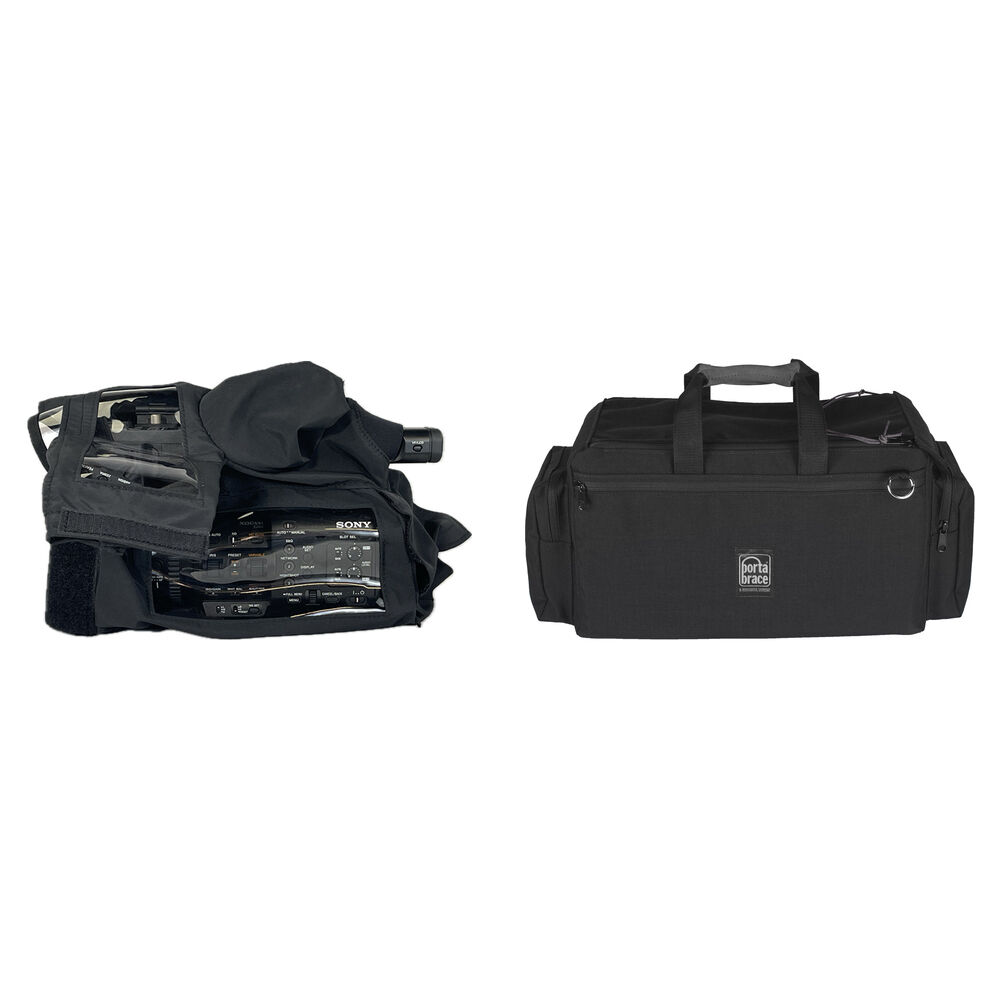 PortaBrace Kit de Funda y Cubierta de Lluvia para Sony PXW-Z200 - Funda Semirrígida y Cub