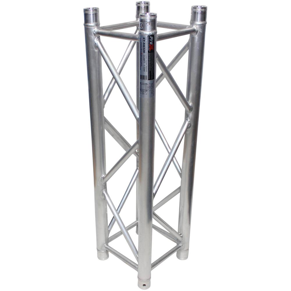 ProX Segmento de Truss Cuadrado F34 3.3' Plata - Soporte para Equipos de Eventos