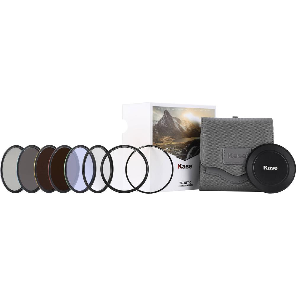 Kase KW Revolution Mega Set 49mm - Filtros Magnéticos Color-Codificados ND8, ND64, ND1000