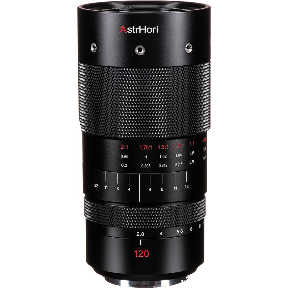 AstrHori 120mm f/2.8 2X Macro Lens para cámaras Leica L - Enfoque manual, diafragma de 13