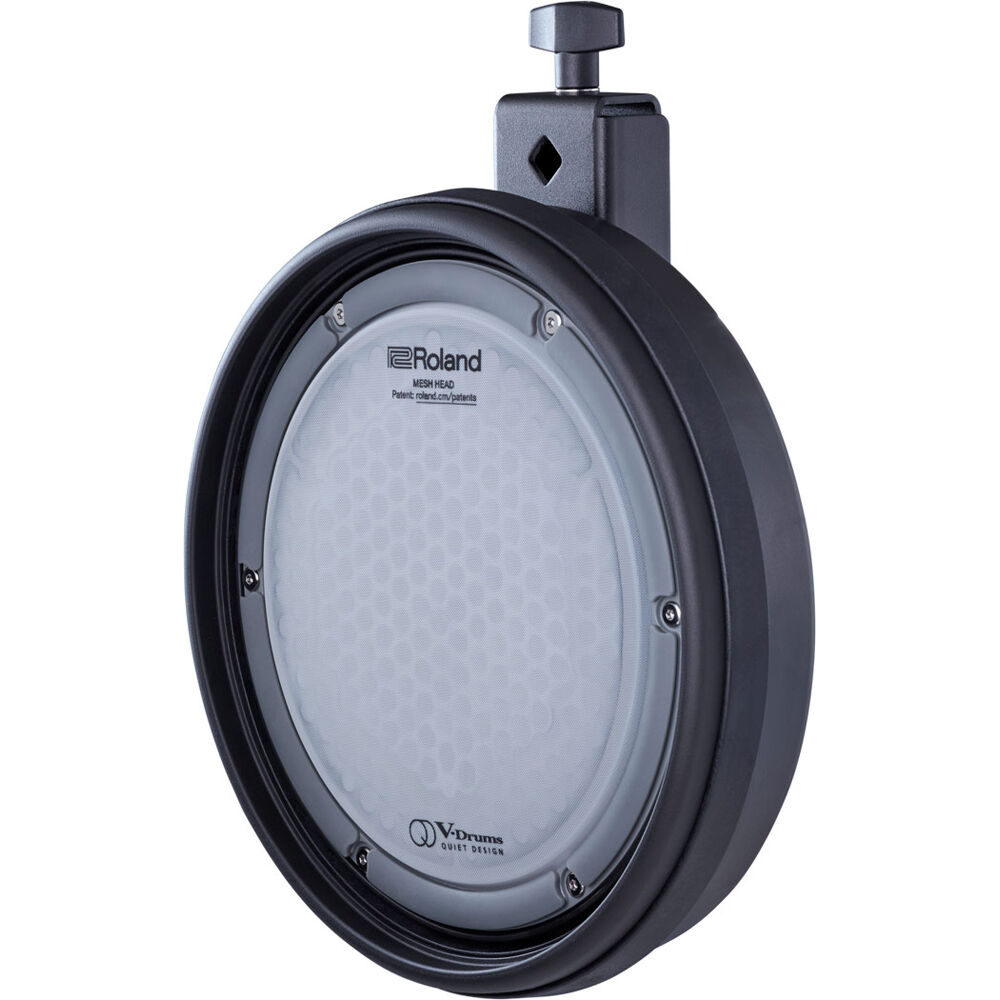Roland PDQ-8S Pad Electrónico de Caja Doble Zona de 8"" con Inserto de Goma Absorbente de