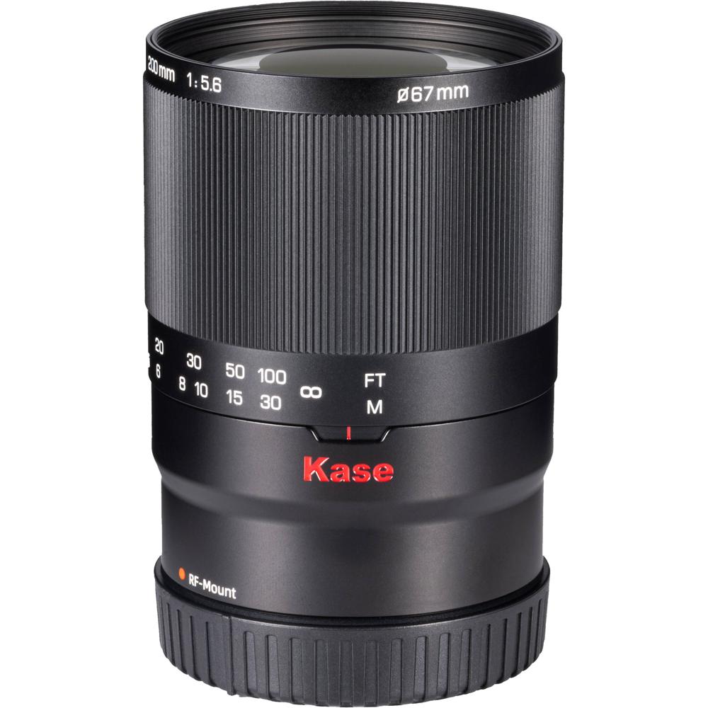 Kase 200mm f/5.6 MC Reflex Mirror Lens para Canon EOS RF - Teleobjetivo Compacto, Enfoque