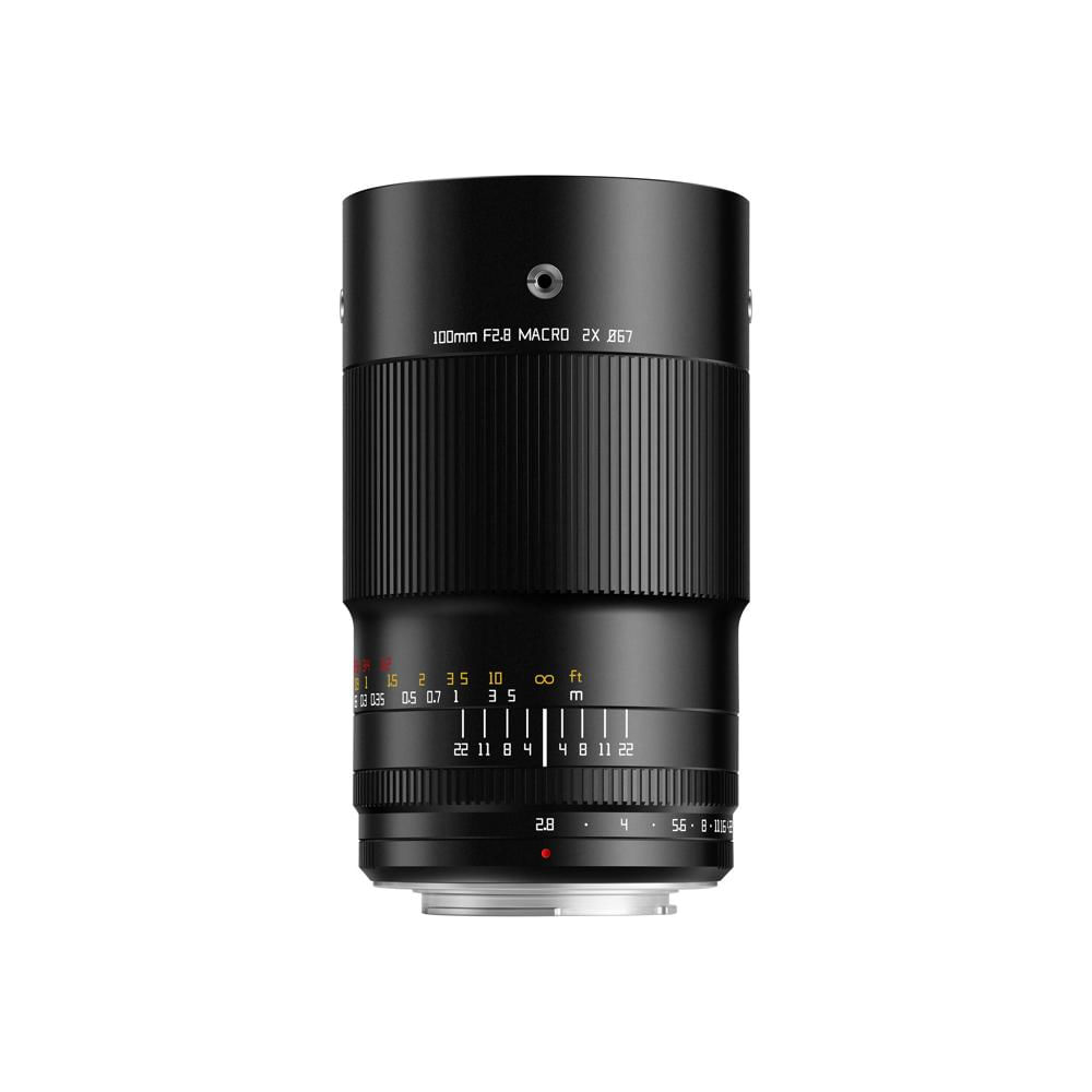 TTArtisan 100mm f/2.8 Macro Lens para Canon EF - Lente Telefoto Prime, 2x Magnificación,