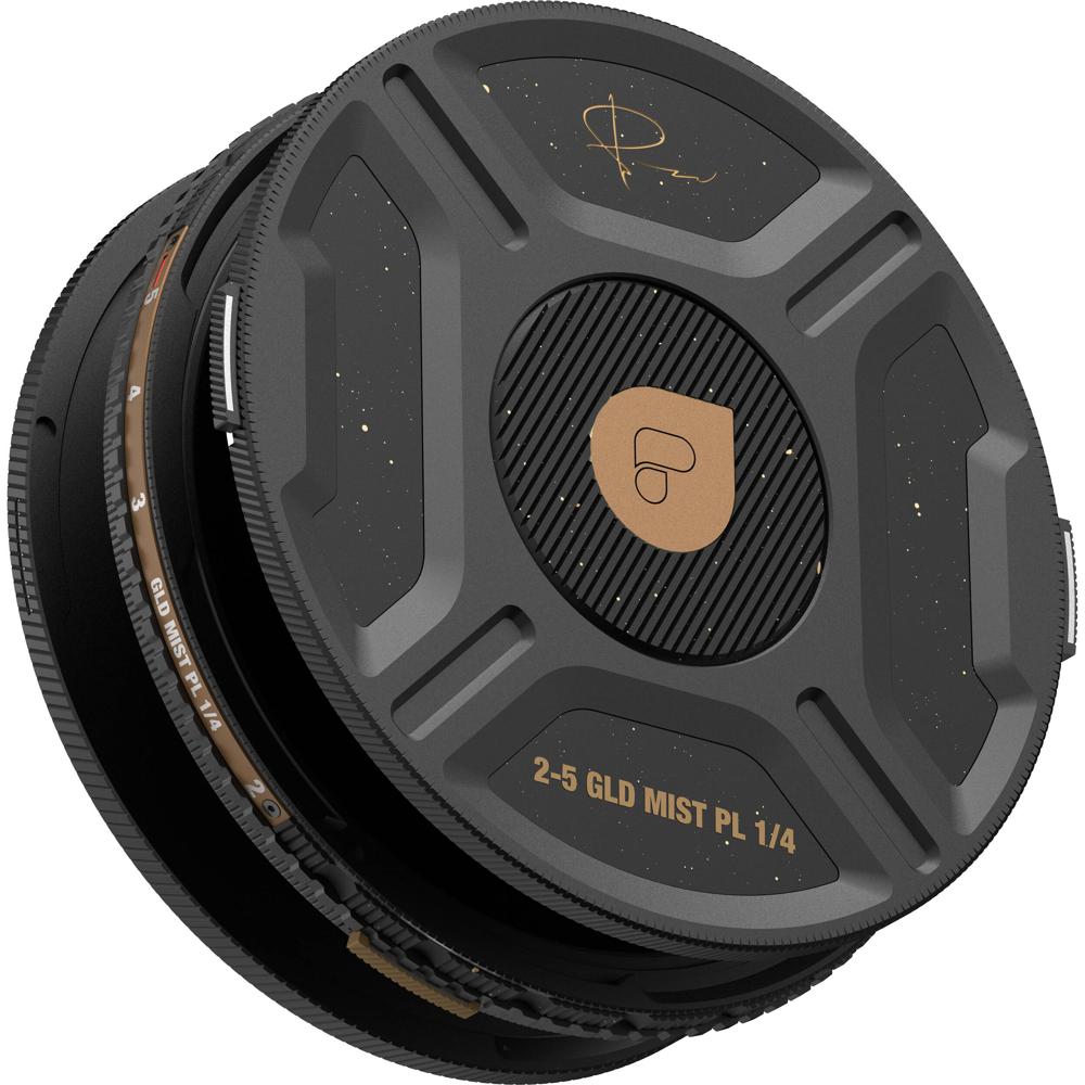 PolarPro Filtro Chroma VND/PL Gold Mist para Helix Maglock - 2 a 5 Stops, Grado 1/8