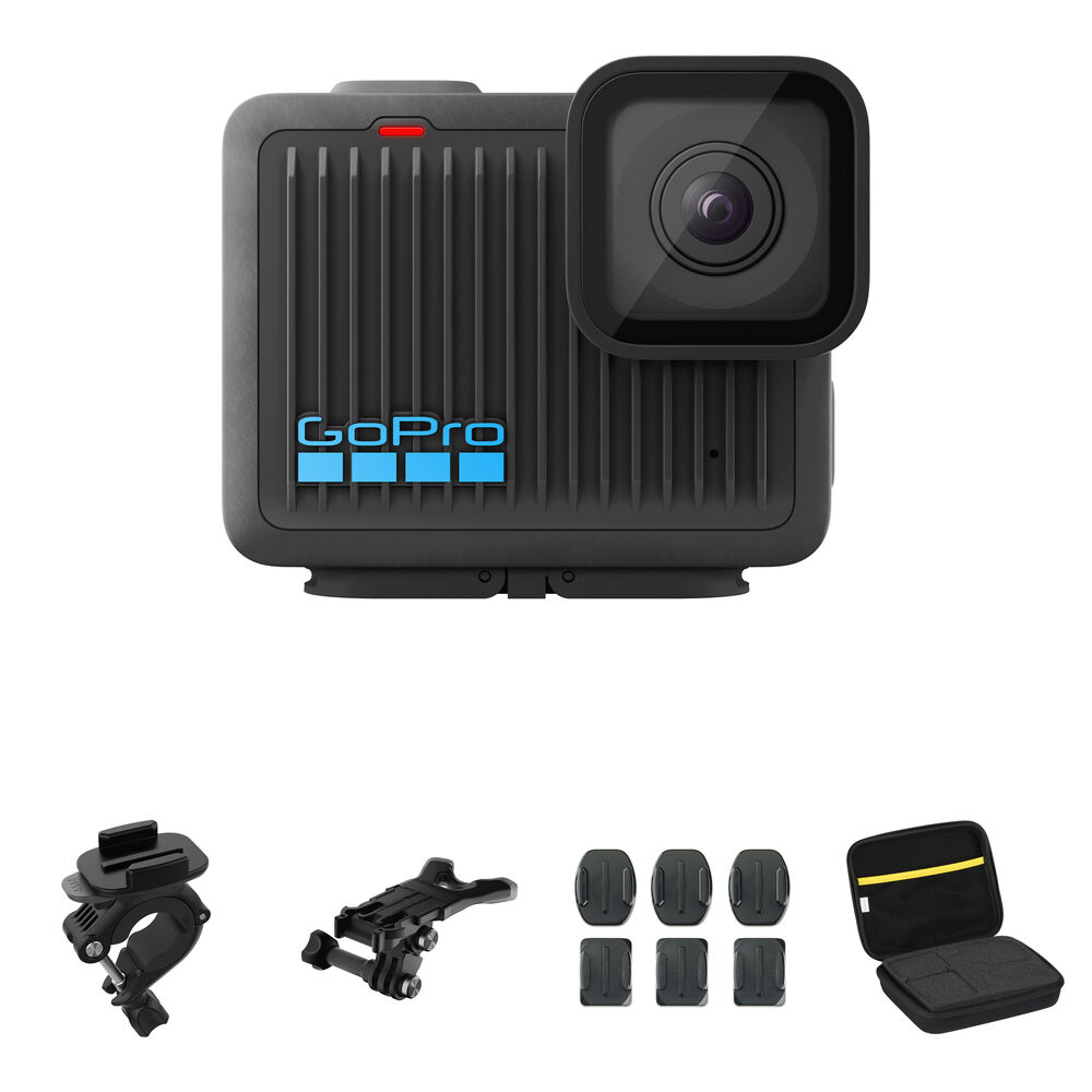 GoPro HERO13 Black Bundle para Esquí y Snowboard - Cámara de Acción Compacta, Montajes