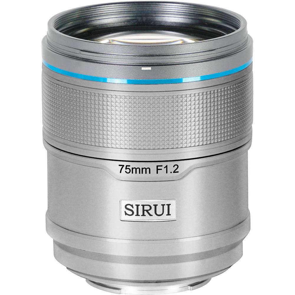 Sirui Sniper 75mm f/1.2 Autofocus Lens para FUJIFILM X - Telefoto Ultrafast con Diafragma