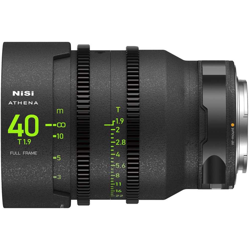 NiSi ATHENA PRIME 40mm T1.9 Lente Full-Frame para Canon RF con Montura para Filtros Drop-I