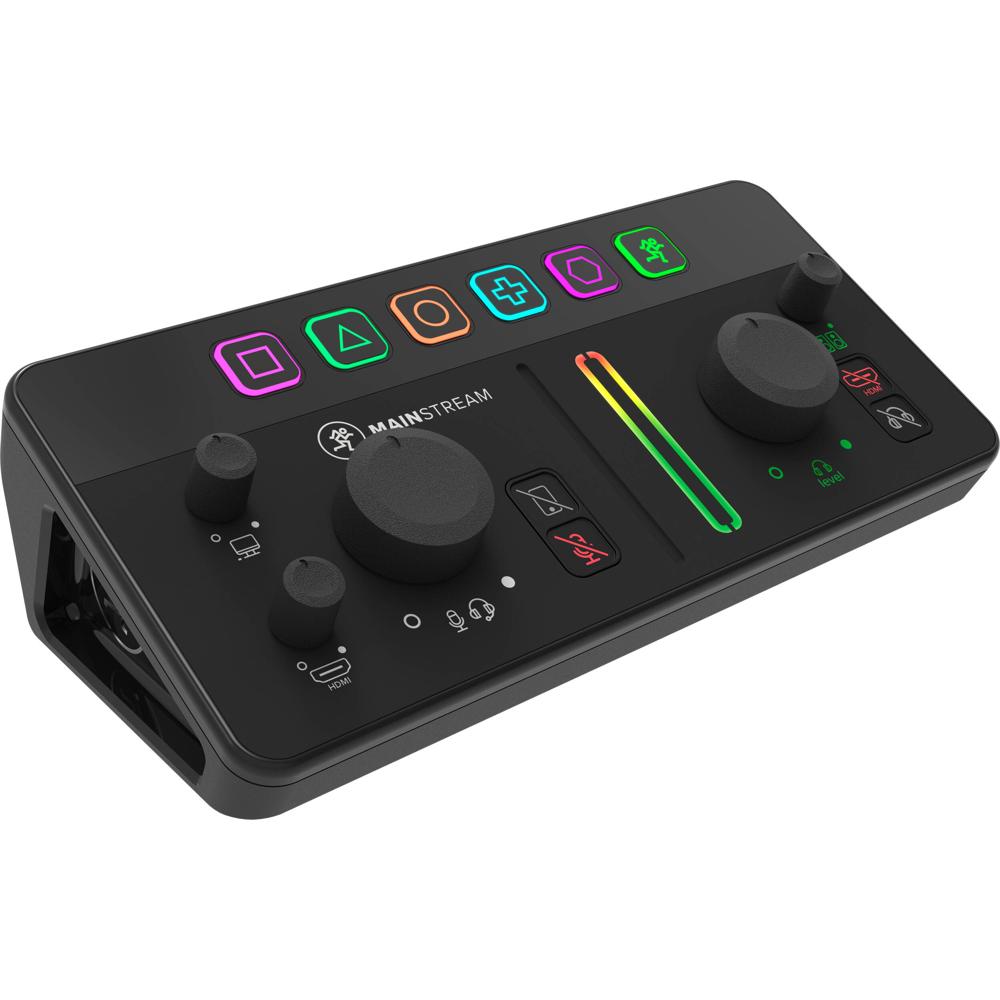 Mackie MainStream Interfaz de Streaming y Captura de Video - Entrada Combo XLR-1/4"", Hasta