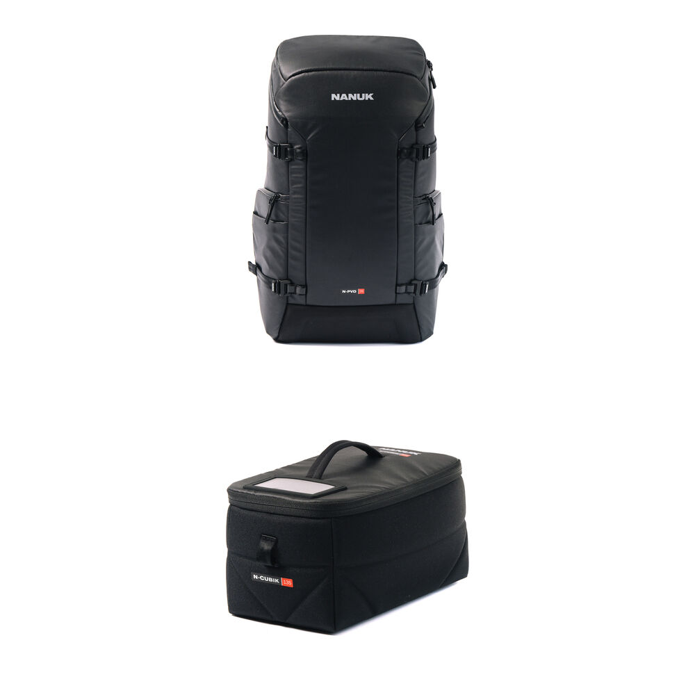 Nanuk Mochila N-PVD 35L para Foto y Video con Organizador N-Cubik 13S