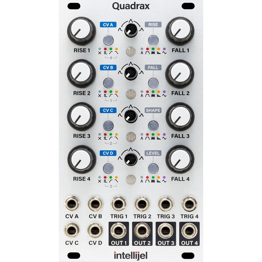 Intellijel Quadrax Módulo Eurorack 14 HP - Generador de Funciones Cuádruple, LFO y Burst