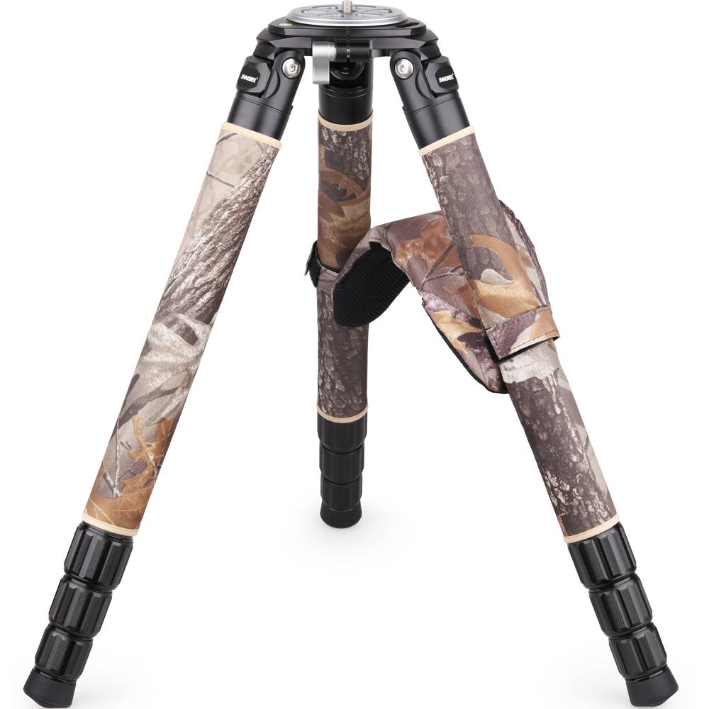 INNOREL Trípode de Carbono RT90CM con Cabeza de 75mm y Diseño en Camuflaje Woodland - Ca
