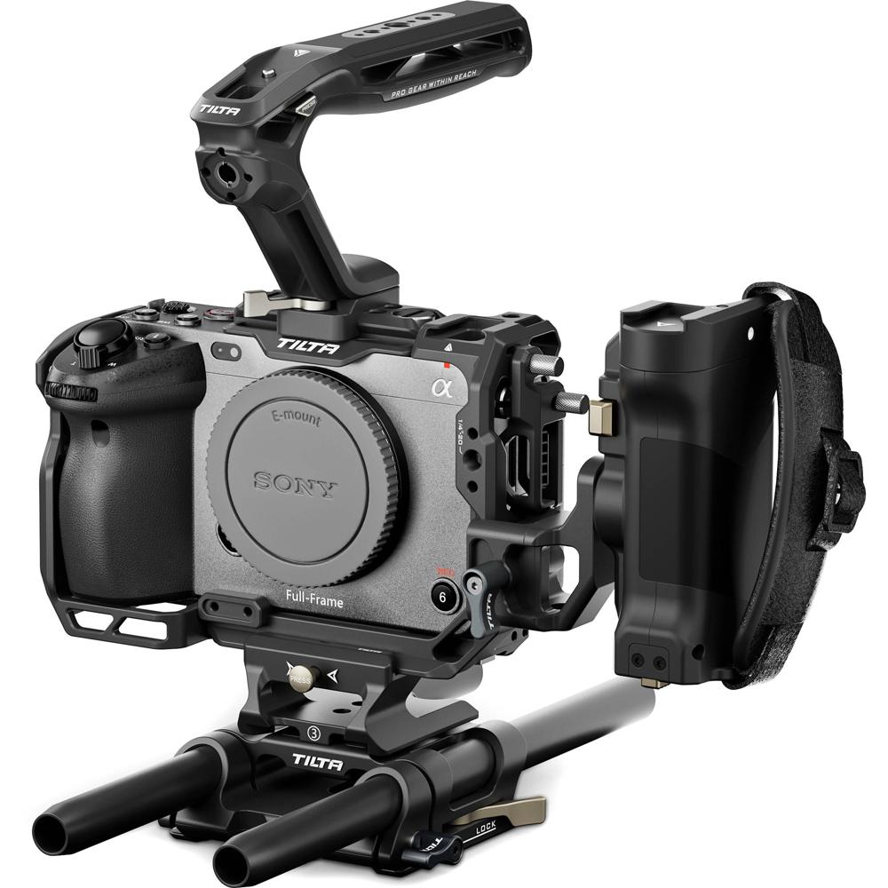 Tilta Cage Pro Kit v2 para Sony FX3 & FX30 - Incluye Manija NATO, Base Placa 15mm LWS y Ag