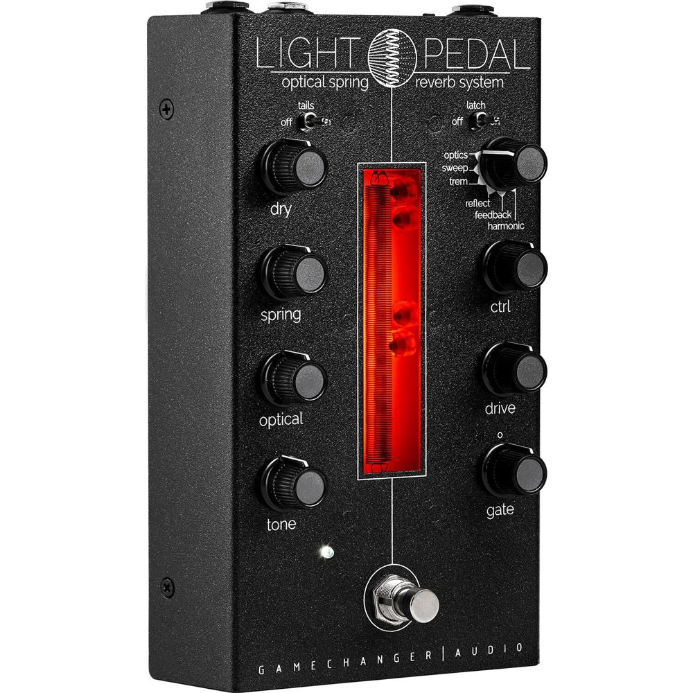 GAMECHANGER AUDIO Light Pedal Reverb Óptico de Resortes con Sensores IR, Control de Mezcl