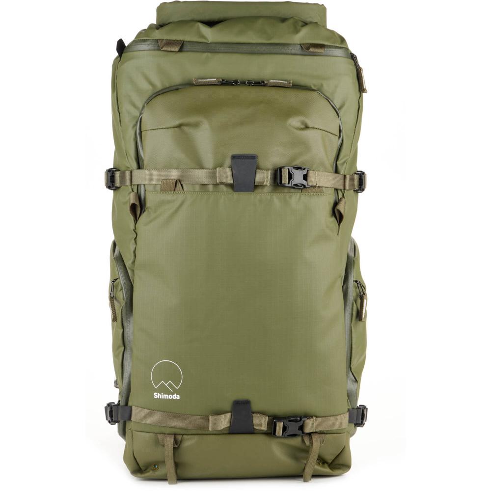 Shimoda Designs Action X50 V2 Backpack Verde 50L con Compartimento Padded Core Unit, Sopor