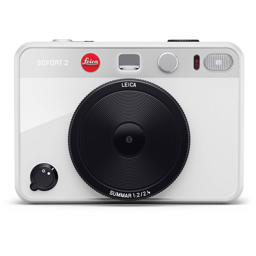 Leica SOFORT 2 Cámara Instantánea Blanca con Lente Automatik-Hektor 2.4mm f/2 y Pantalla