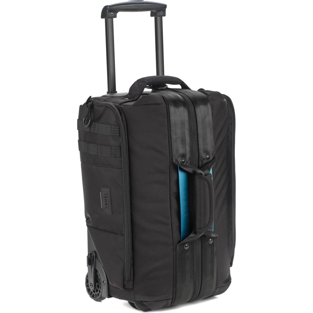 Tenba Cineluxe V2 Roller 21 - Maleta para Cámaras Compactas, 28L, Color Negro, con Ruedas