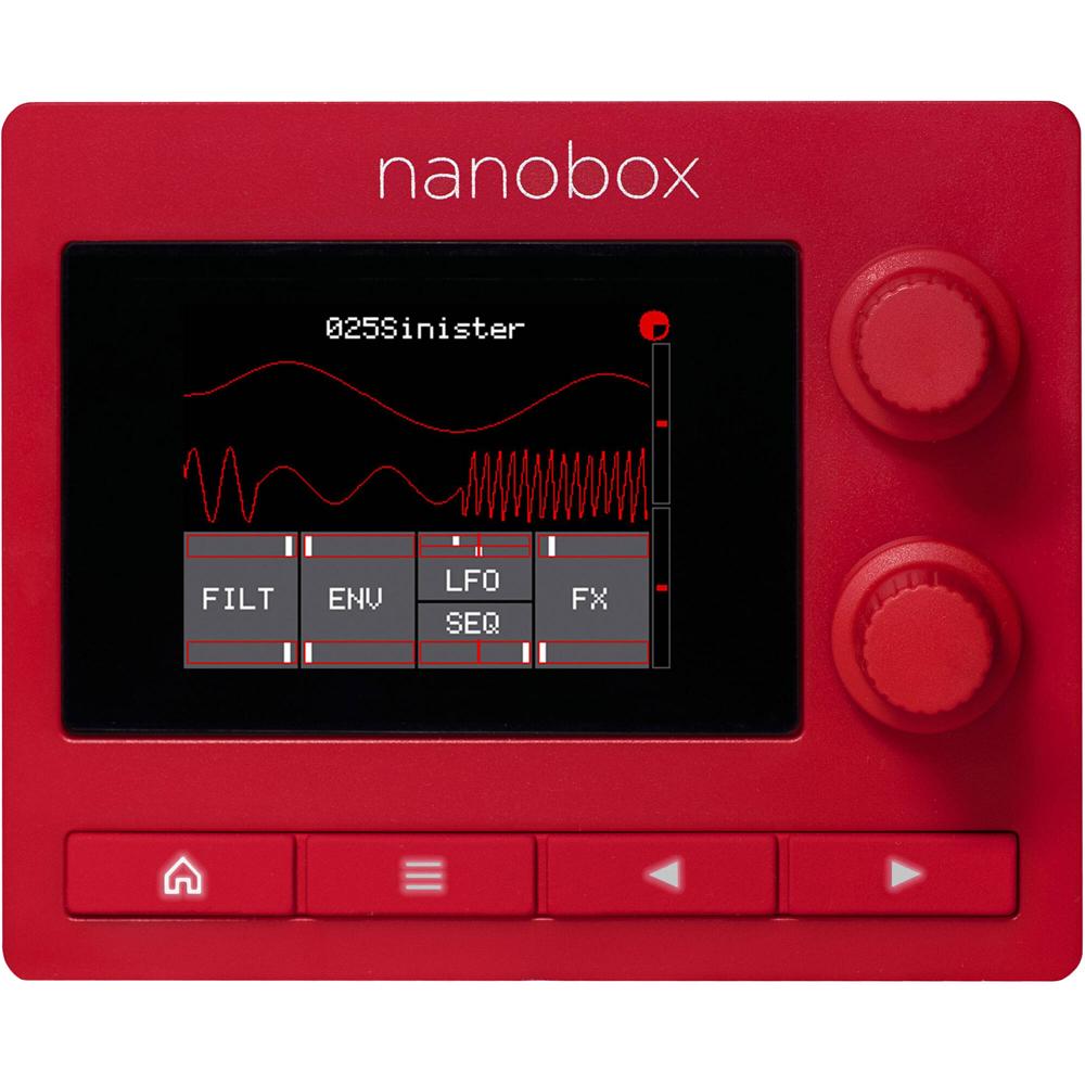 1010music Nanobox Fireball - Módulo Sintetizador Wavetable Polifónico, 8 Voces, Pantalla